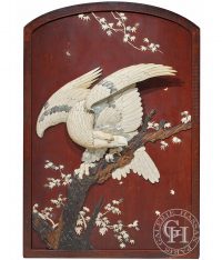 Aigle en ivoire Période Meiji