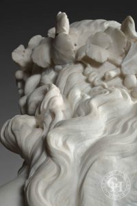 Buste de Bacchante par Jean-Baptiste Lebroc