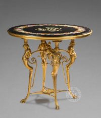 马赛克圆桌，Ferdinand Levillain 作品